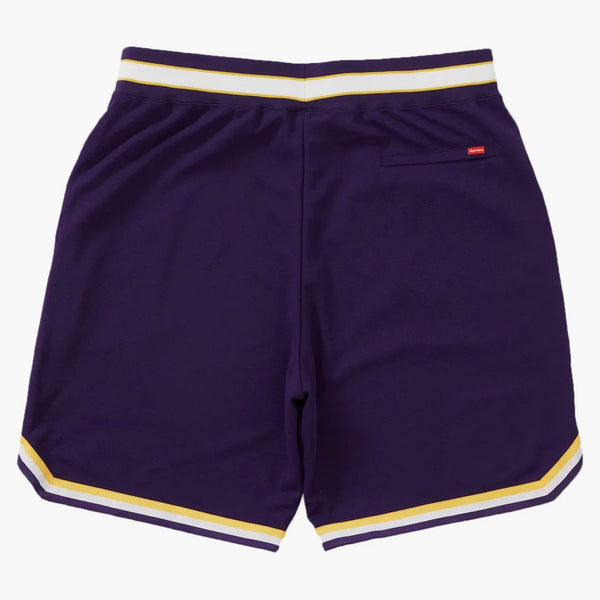 Supreme Faux Croc Basketball Short Purple
