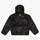 Supreme faux for hooded jacket blacket