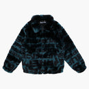Supreme faux for repeater bomber dark teal