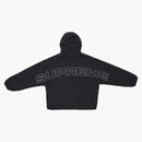 Supreme faux for reversible hooded track jacket blacket blacket