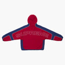 Supreme Faux Fur Reversible Hooded Track Jacket Red
