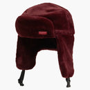 Supreme Faux Fur Ushanka Hat Burgundy