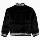 Supreme faux for Versity Jacket Black