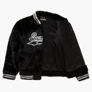 Supreme faux for Versity Jacket Black