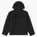 Supreme Faux Shearling Hooded Jacket Black