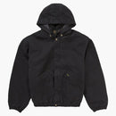 Supreme Faux Shearling fodrad bomberjacka svart