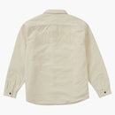 Supreme Faux Shearling Lined Work Shirt Natural