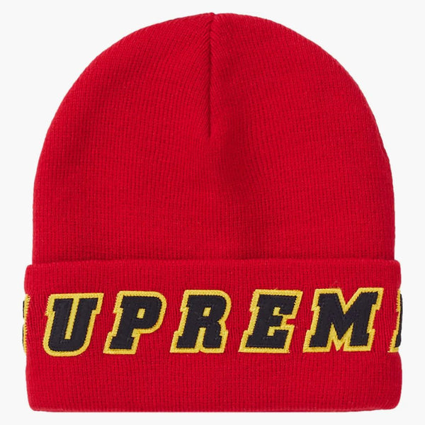 Supreme filc Logo Beanie Red