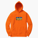 Sudadera suprema de campo con capucha naranja