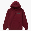 Sudadera suprema de Demonía con capucha Borgoña