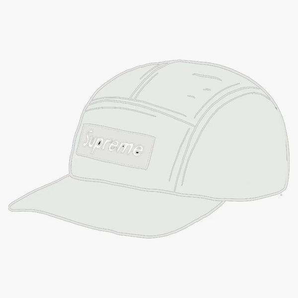 Nejvyšší jemná wale Corduroy Camp Cap White