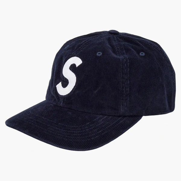 Supreme Fine Wale Siduroy S logo 6 panel