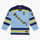 Supreme Fire & Ice Hockey Jersey Light Blue
