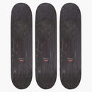 Supreme fist skateboard deck set multicolor