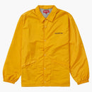 Supreme Five Boroughs Coaches Jacket Mustard