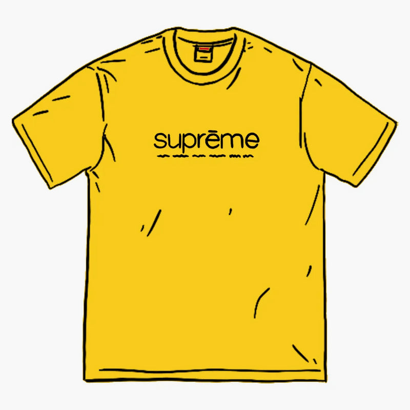 Supreme Five Boroughs Tee Yellow