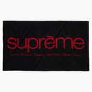 Nejvyšší pět čtvrtí černá ručník