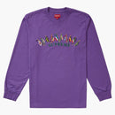 Supreme flags l/s top violet