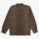 Supreme Flannel Pajama Shirt Leopard