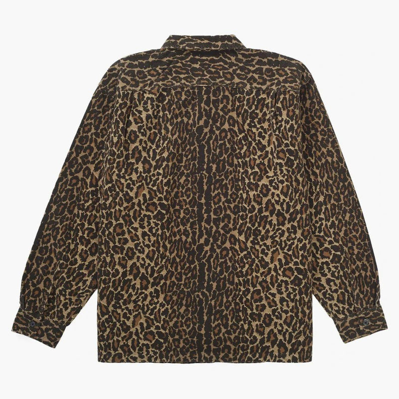 Supreme Flannel Pajama Shirt Leopard
