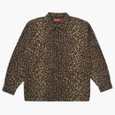 Supreme Flannel Pajama Shirt Leopard