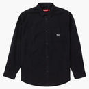 Camisa de franela suprema (FW23) Negro