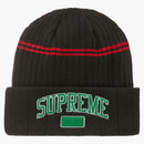 Supreme fleece linede beanie black