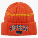 Supreme fleece linede beanie orange