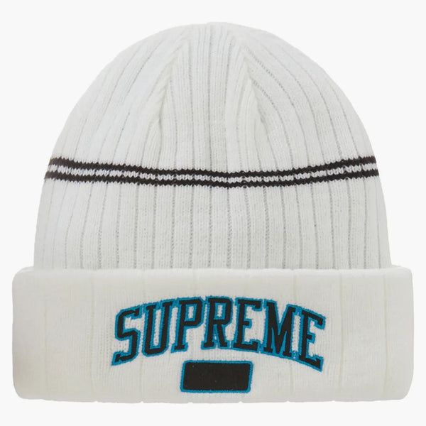 Supreme Fleece Lined Beanie White