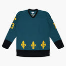 Supreme Fleur de lis Hockey Jersey Teal