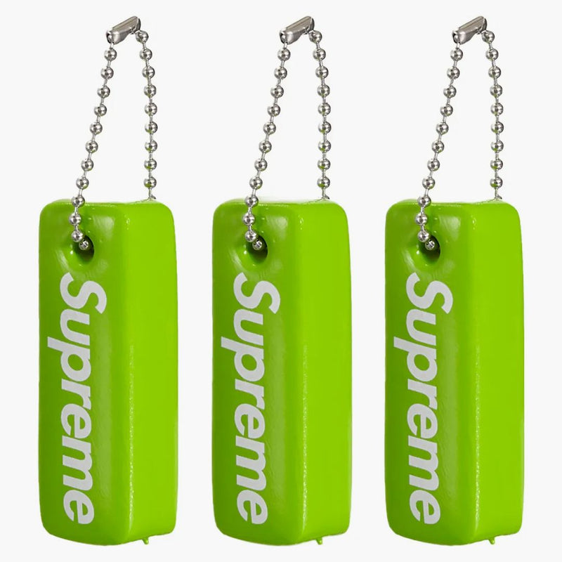 Supreme Floating Keychain (set Of 3) Green