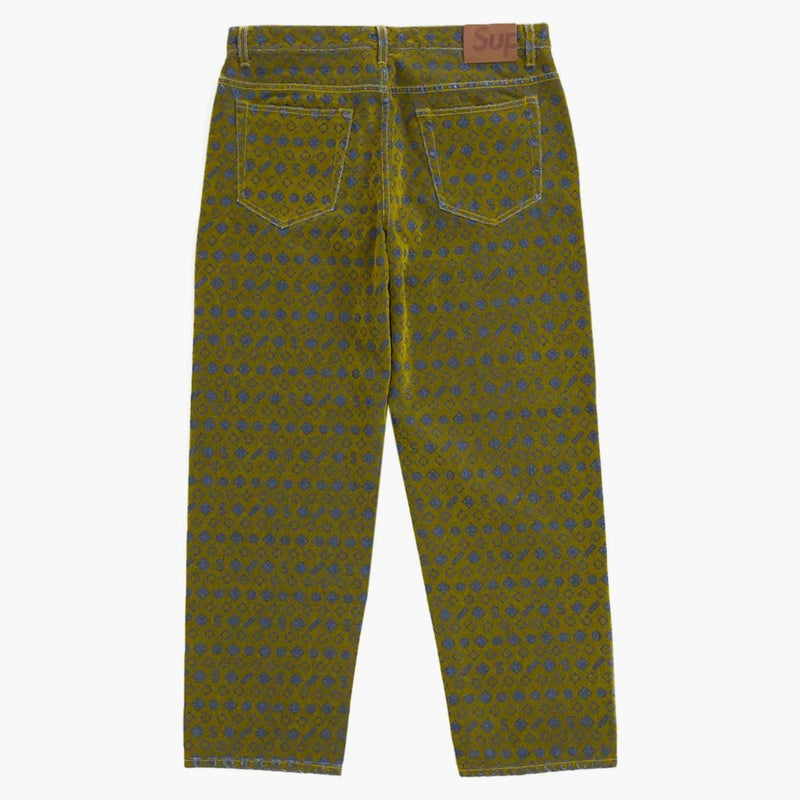 Sustard di jean in forma sciolta di Supreme.