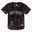 Supreme Floral Baseball Jersey Black