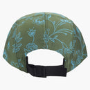 Supreme Floral Jacquard Camp Cap Green