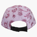 Supreme Floral Jacquard Camp Cap Purple