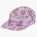 Supreme Floral Jacquard Camp Cap Purple