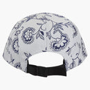 Supreme Floral Jacquard Camp Cap White