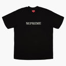 Supreme floral logo tea black