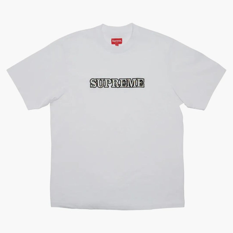 Nejvyšší květinový logo čaj bílá bílá