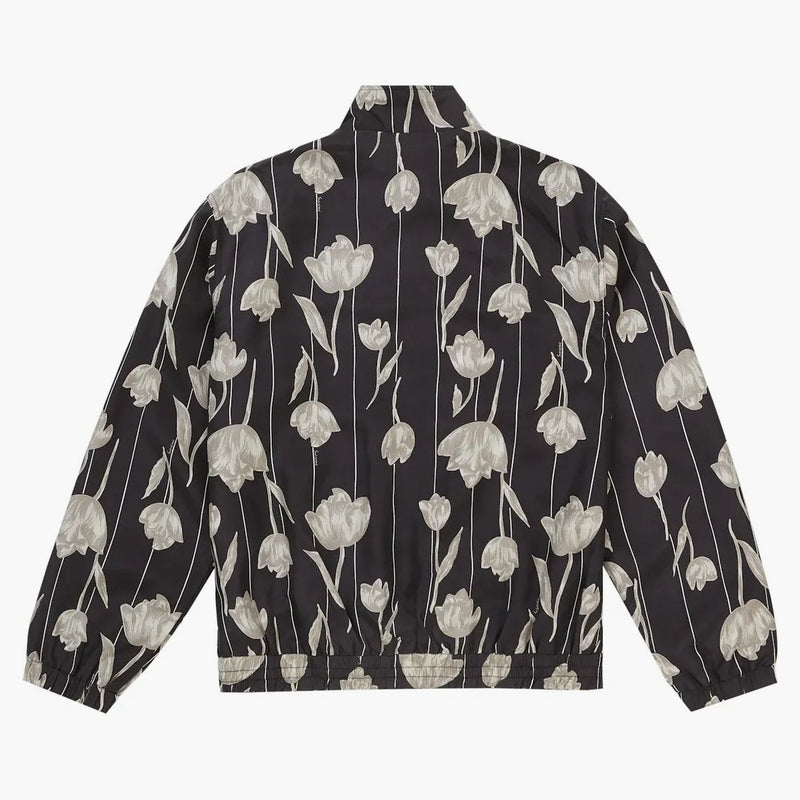 Supreme Floral Silk Track Jacket Black