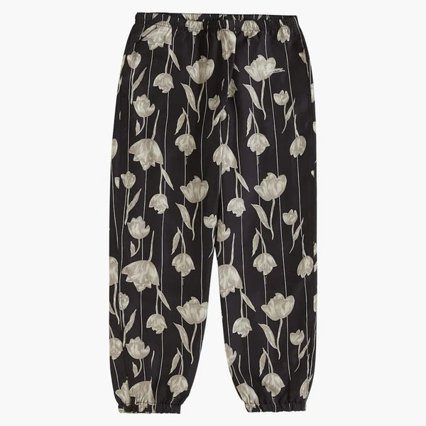 Supreme Floral Silk Track Pant Black
