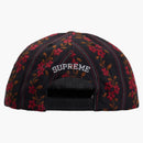 Supreme Flower Jacquard 5-panel Black