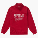 Supreme Forever Forever Half Zip Siscutods Red
