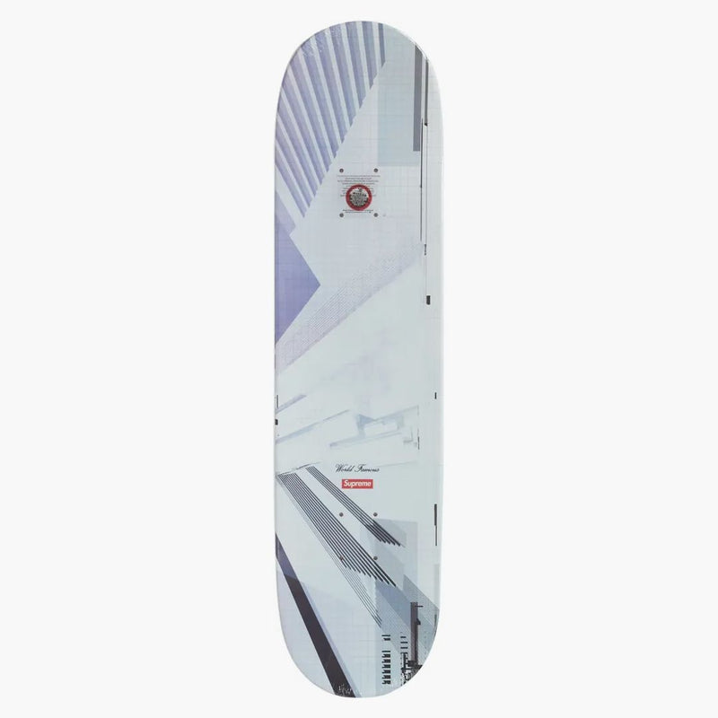Nejvyšší formy skateboardové paluby bílá
