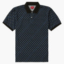 Najwyższy faulard polo czarny