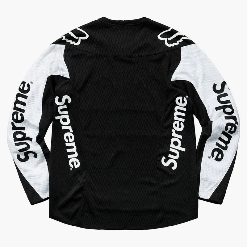 Supreme Fox Racing Moto Jersey Top Black