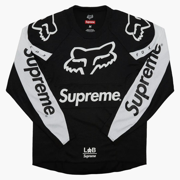 Supreme Fox Racing Moto Jersey Top Black