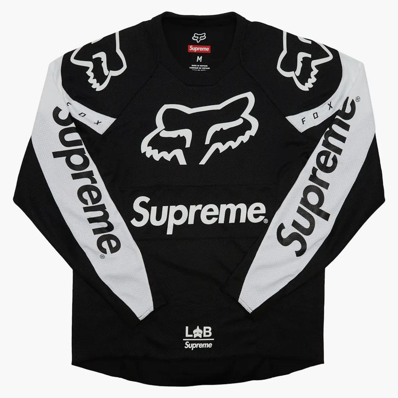 Supreme Fox Racing Moto Jersey Top Black