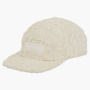Supreme Frayed Croc Denim Camp Cap Natural