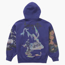 Supreme Frazetta Zip Up Hooded Sweatshirt Washed Navy